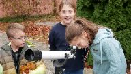 Die Mini-Sonnenfinsternis über Horn