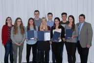 Eine Gruppe von Schülerinnen und Schülern der 7. und 8. Klassen...