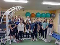 Das WPF Sport bekommt Einblicke in die Physikalische Medizin