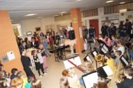 Viele junge Menschen besuchten am Tag der offenen Tür das Gymnasium Horn.