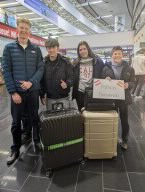 Wir begrüßen unsere Gastschüler aus Girona, Spanien, Patricia und Adriá! Sie werden bis kurz vor Weihnachten bei uns sein.