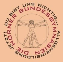 Das Logo des BG Horn in Farbe.