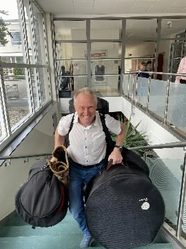 Für Christoph Führer ist das Willkommensfest auch in der Pension ein Fixtermin.