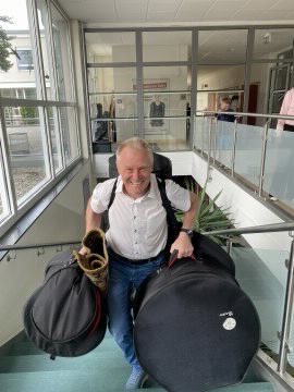Für Christoph Führer ist das Willkommensfest auch in der Pension ein Fixtermin.