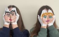 Faschingsstunde in Kunst und Gestaltung