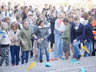 Eröffnungsgottesdienst im neuen Schulhof