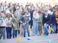 Eröffnungsgottesdienst im neuen Schulhof