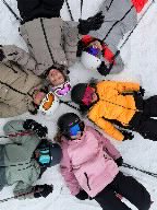Skikurs der zweiten Klassen